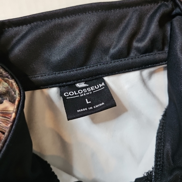 Washington State Cougars Colosseum 1/4 Zip Pullover Mossy Oak Camo Men's Large - Picture 7 of 9